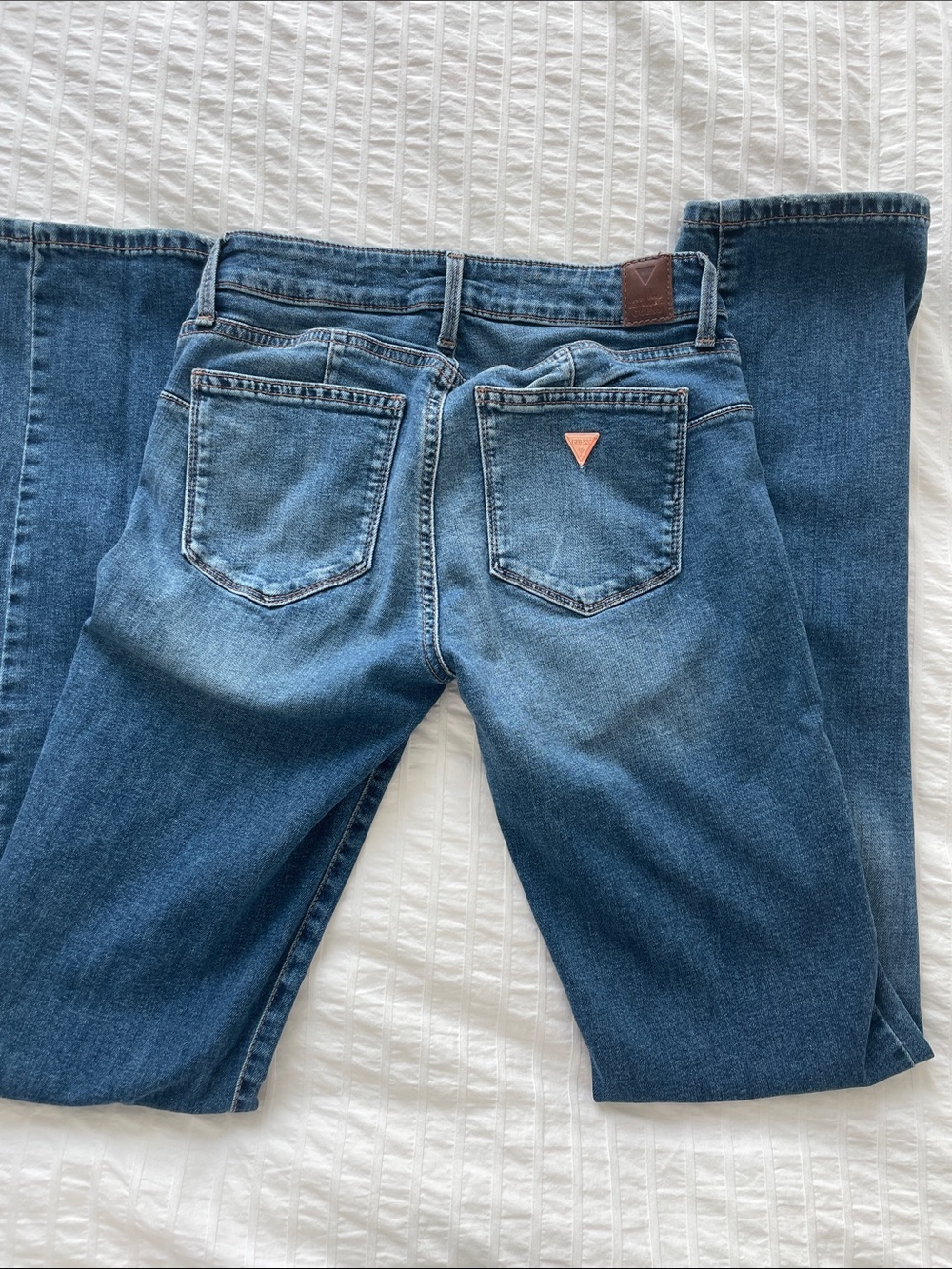 Guess Classic Blue Women's Jeans - Curve x straight